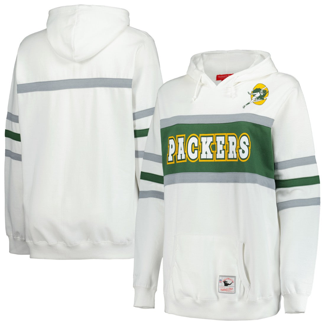Women's Plus Size Head Coach Throwback Pullover Hoodie - Green Bay Packers Hoodies