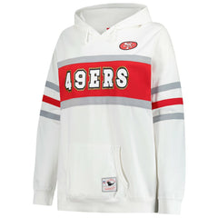 Women's Plus Size Head Coach Throwback Pullover Hoodie - San Francisco 49ers Hoodies
