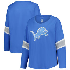 Women's Plus Size Redzone 3/4-Sleeve Scoop Neck T-Shirt - Detroit Lions T-shirts