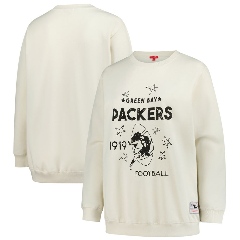 Women's Plus Size Shooting Star Sweatshirt - Green Bay Packers Sweatshirts