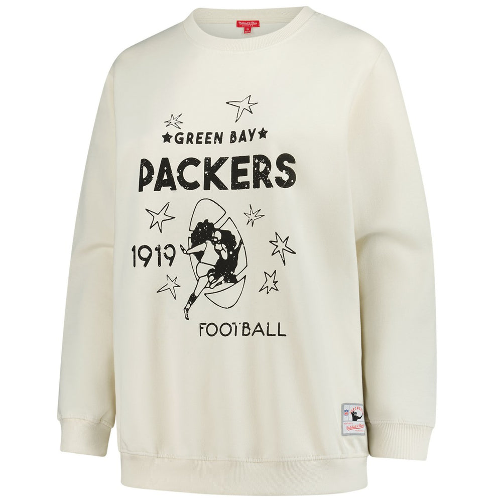 Women's Plus Size Shooting Star Sweatshirt - Green Bay Packers Sweatshirts