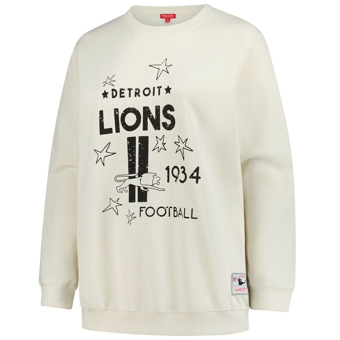 Women's Plus Size Shooting Star Sweatshirt - Detroit Lions Sweatshirts