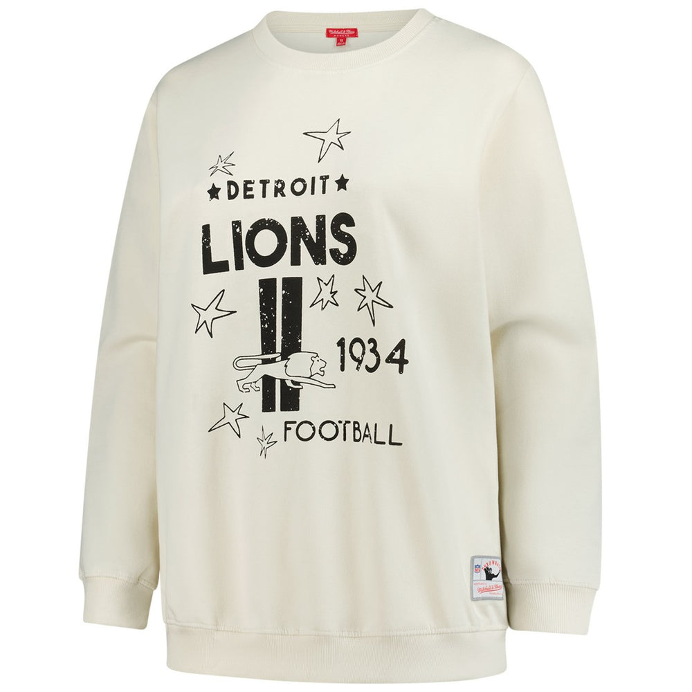 Women's Plus Size Shooting Star Sweatshirt - Detroit Lions Sweatshirts