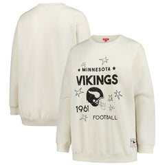 Women's Plus Size Shooting Star Sweatshirt - Minnesota Vikings Sweatshirts