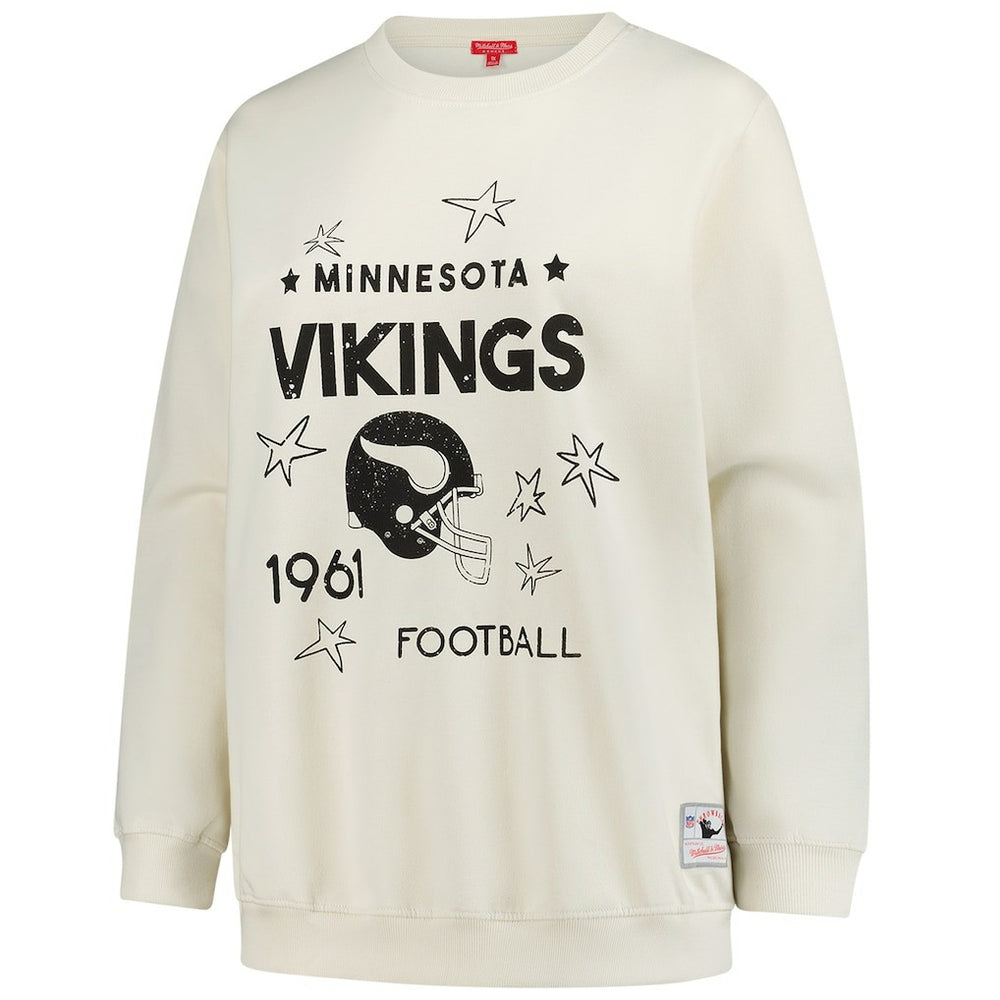 Women's Plus Size Shooting Star Sweatshirt - Minnesota Vikings Sweatshirts