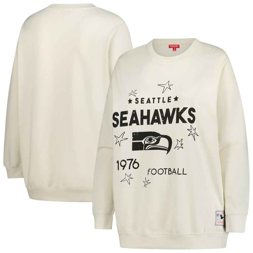 Women's Plus Size Shooting Star Sweatshirt - Seattle Seahawks Sweatshirts