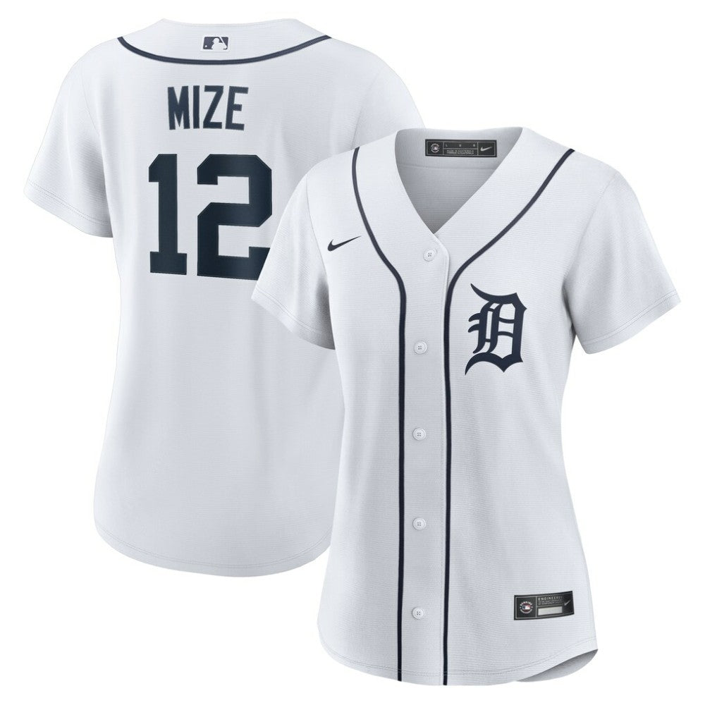 White Casey Mize Detroit Tigers Nike Women's Home Replica Jersey