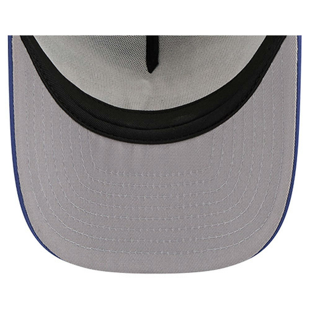 Royal Los Angeles Dodgers New Era Vintage Arched Foam Front 9FIFTY A-Frame Adjustable Trucker Hat
