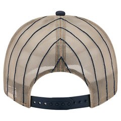 Navy New York Yankees New Era Vintage Arched Foam Front 9FIFTY A-Frame Adjustable Trucker Hat