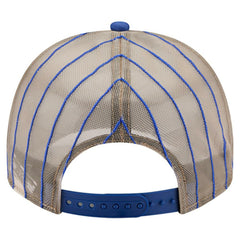 Royal New York Mets New Era Vintage Arched Foam Front 9FIFTY A-Frame Adjustable Trucker Hat