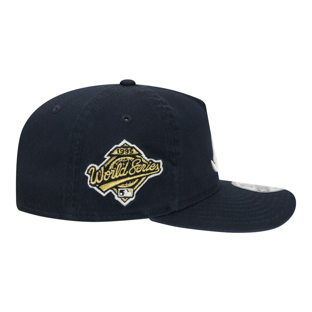 Navy Atlanta Braves New Era Championship 19TWENTY Adjustable Hat
