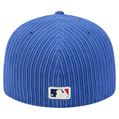 Royal Los Angeles Dodgers New Era Chenille Pop 59FIFTY Fitted Hat