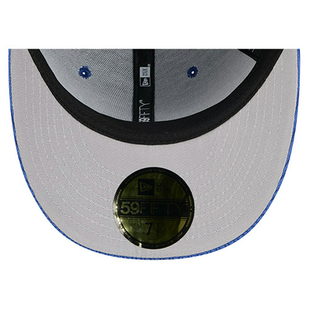 Royal Los Angeles Dodgers New Era Chenille Pop 59FIFTY Fitted Hat