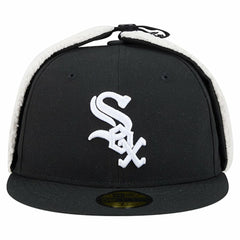 Black Chicago White Sox New Era Dog Ear Classic 59FIFTY Fitted Hat