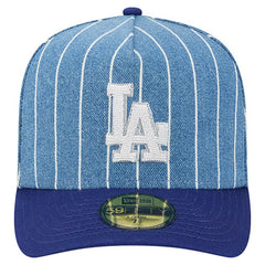 Blue/Royal Los Angeles Dodgers New Era Parallel A-Frame 59FIFTY Fitted Hat