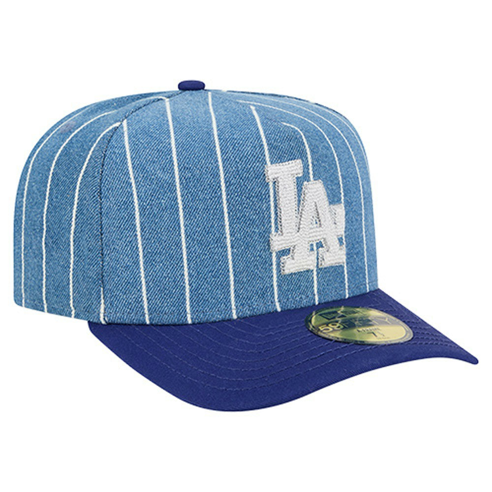Blue/Royal Los Angeles Dodgers New Era Parallel A-Frame 59FIFTY Fitted Hat