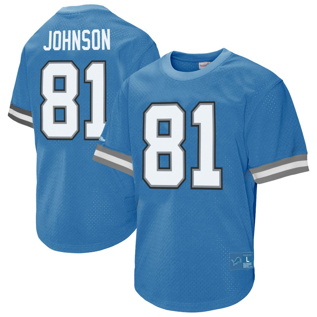 Calvin Johnson  Retired Player Name & Number Mesh Top - Detroit Lions Tops