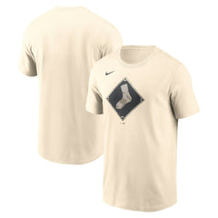Cream Chicago White Sox Nike Camo Logo T-Shirt