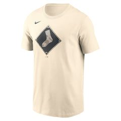 Cream Chicago White Sox Nike Camo Logo T-Shirt