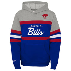 Youth Throwback Head Coach Pullover Hoodie - Buffalo Bills Hoodies