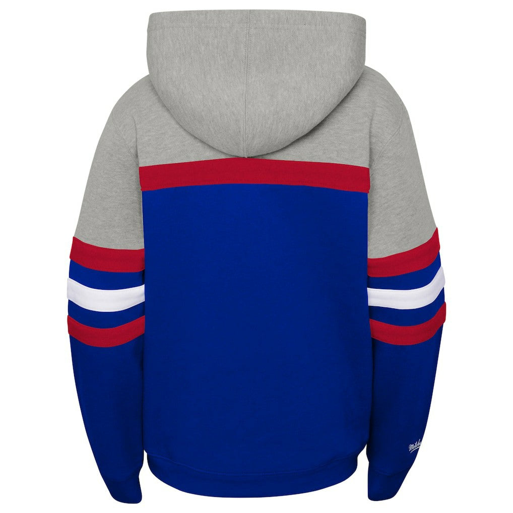 Youth Throwback Head Coach Pullover Hoodie - Buffalo Bills Hoodies