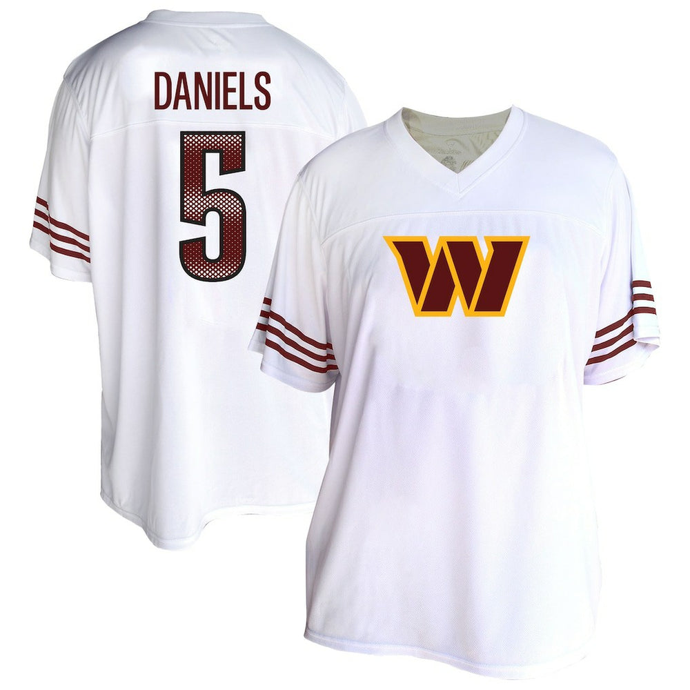 Jayden Daniels  Women's Plus Size Fashion Jersey - Washington Commanders Jerseys