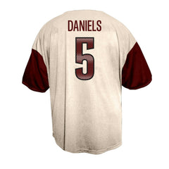 Jayden Daniels  Big & Tall Baseball Button-Up Shirt - Washington Commanders