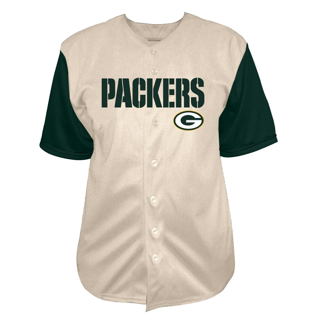 Jordan Love  Big & Tall Baseball Button-Up Shirt - Green Bay Packers