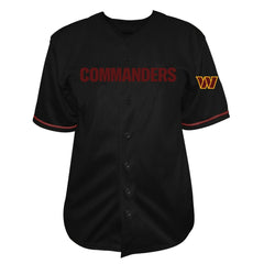 Jayden Daniels  Big & Tall Baseball Button-Up Shirt - Washington Commanders