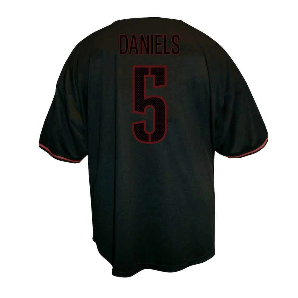 Jayden Daniels  Big & Tall Baseball Button-Up Shirt - Washington Commanders