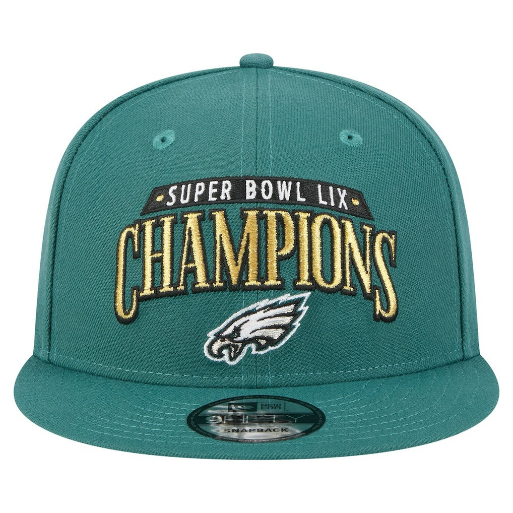 Super Bowl LIX Champions 9FIFTY Snapback Hat - Philadelphia Eagles Hats