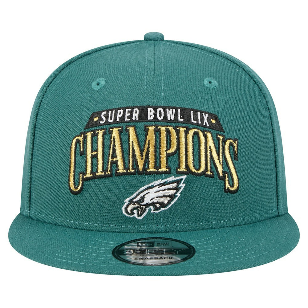 Super Bowl LIX Champions 9FIFTY Snapback Hat - Philadelphia Eagles Hats