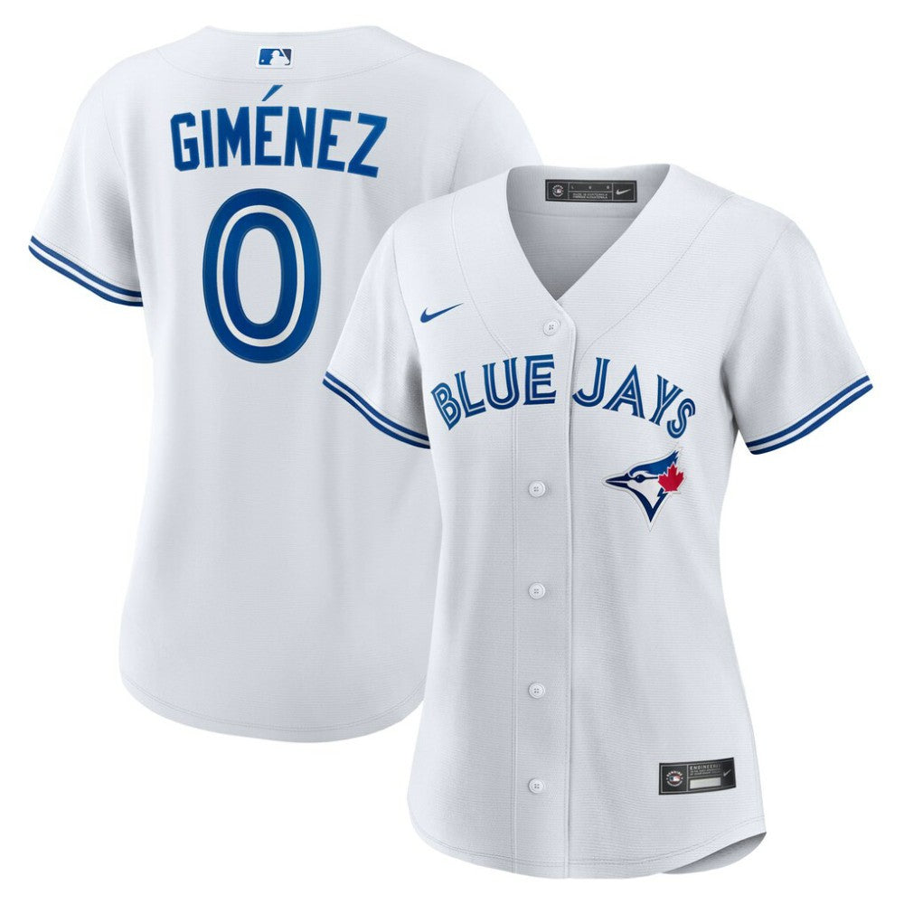 White Andrés Giménez Toronto Blue Jays Nike Women's Home Replica Jersey