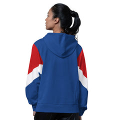 Royal Chicago Cubs Starter Women's Scrimmage Pullover Hoodie