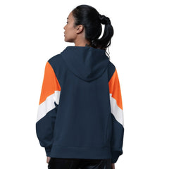 Navy Detroit Tigers Starter Women's Scrimmage Pullover Hoodie