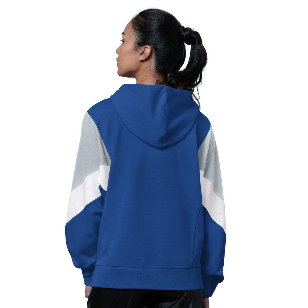 Royal Los Angeles Dodgers Starter Women's Scrimmage Pullover Hoodie