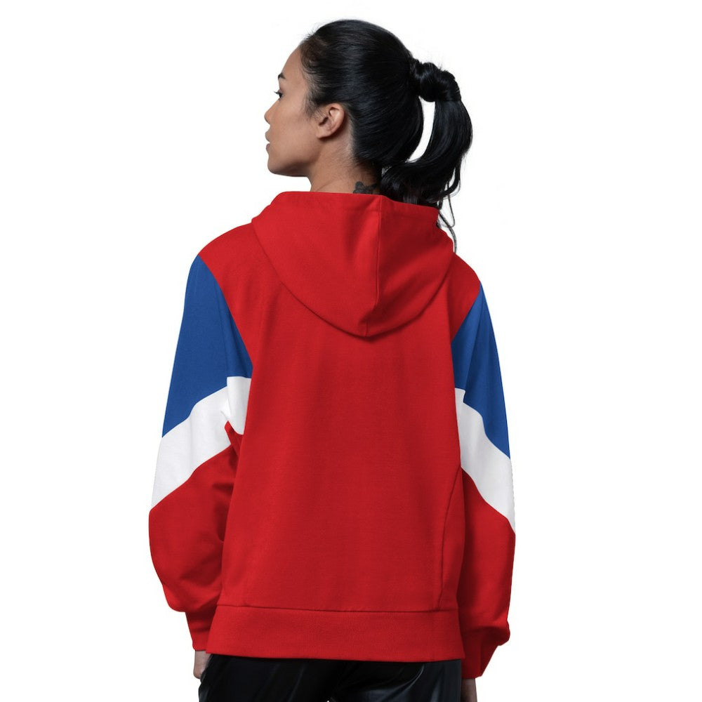 Red Philadelphia Phillies Starter Women's Scrimmage Pullover Hoodie