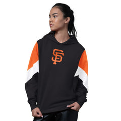 Black San Francisco Giants Starter Women's Scrimmage Pullover Hoodie