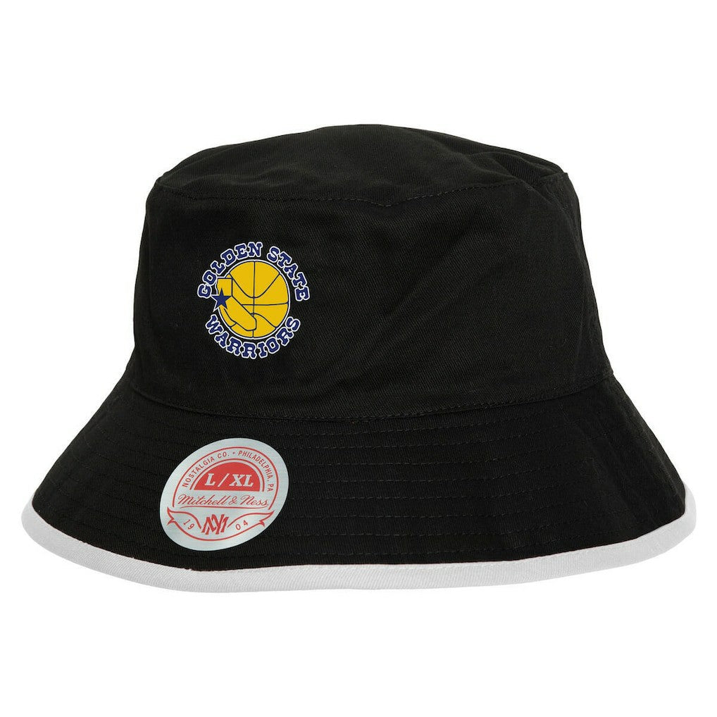 Mitchell & Ness Golden State Warriors Flip It Reversible Bucket Hat sale