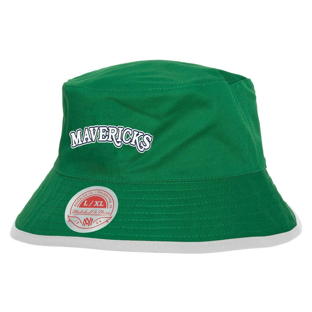 Mitchell & Ness Dallas Mavericks Flip It Reversible Bucket Hat sale