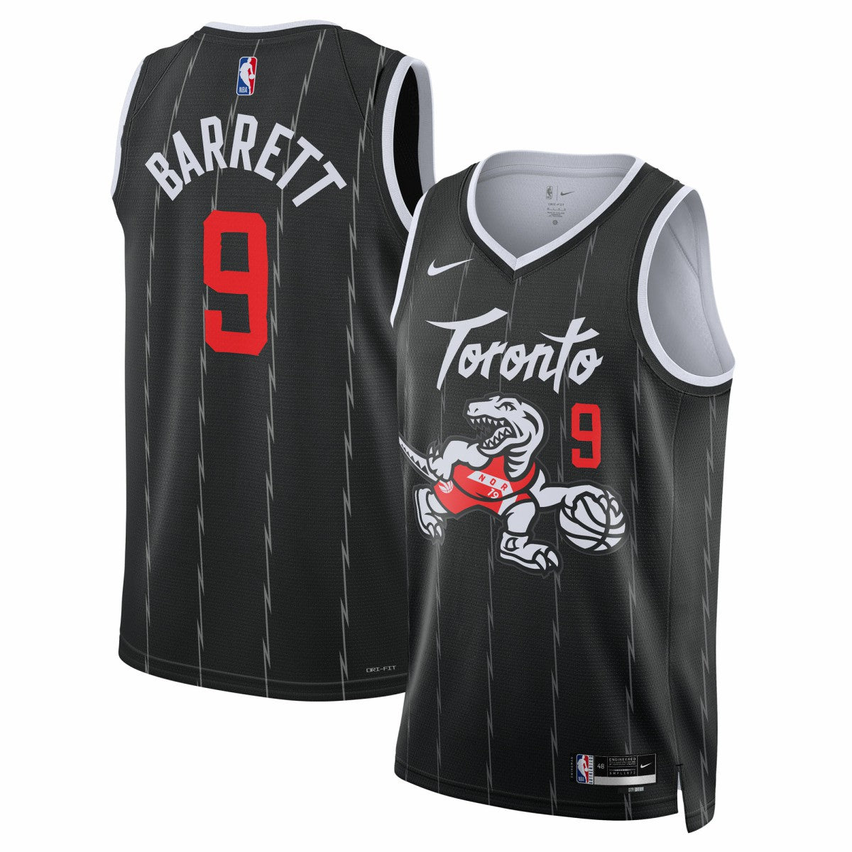 Nike RJ Barrett Toronto Raptors Unisex 2025/26 Swingman Jersey