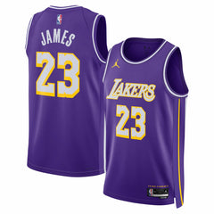 LeBron James Los Angeles Lakers Jordan Brand Unisex Swingman Jersey