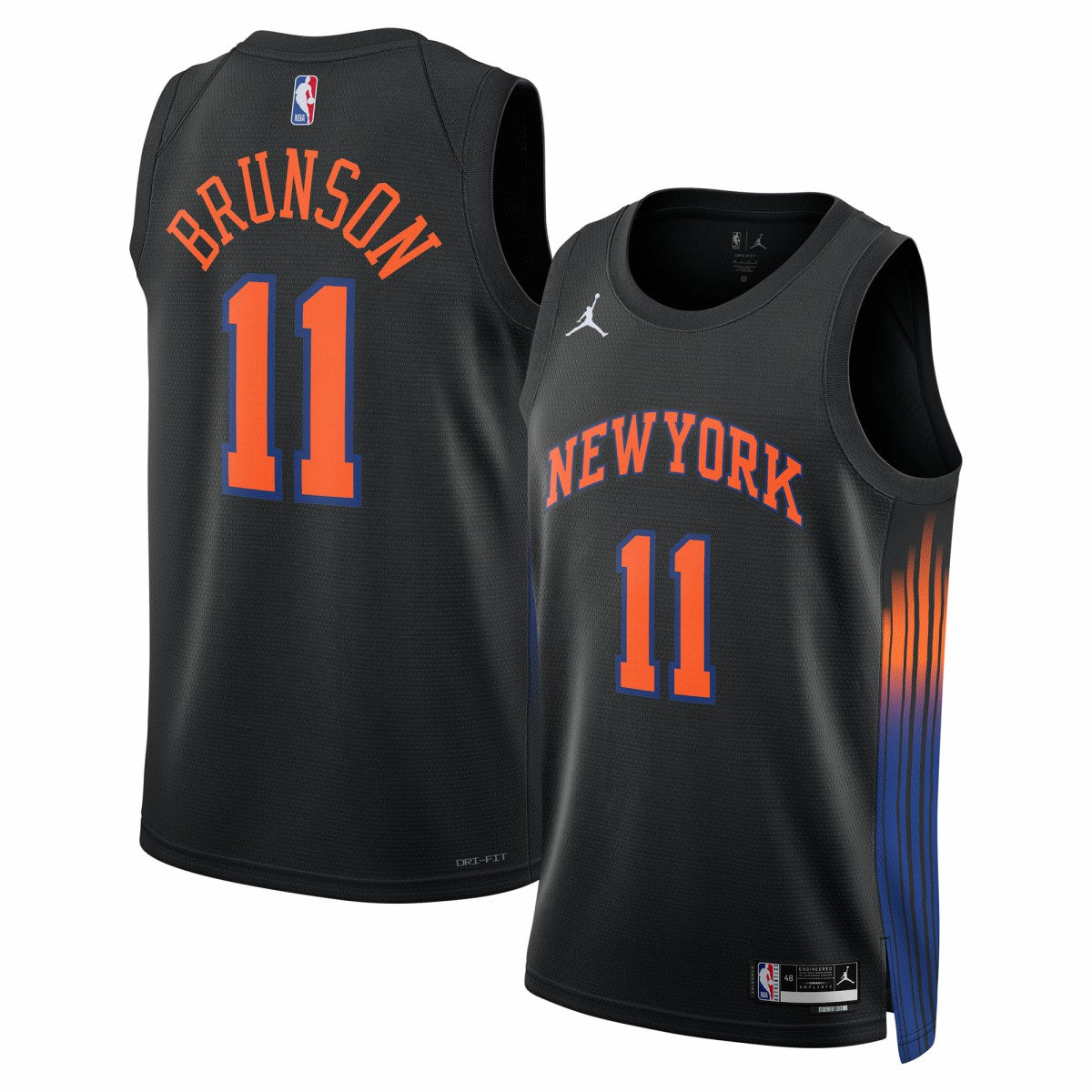 Jalen Brunson New York Knicks Jordan Brand Unisex Swingman Jersey