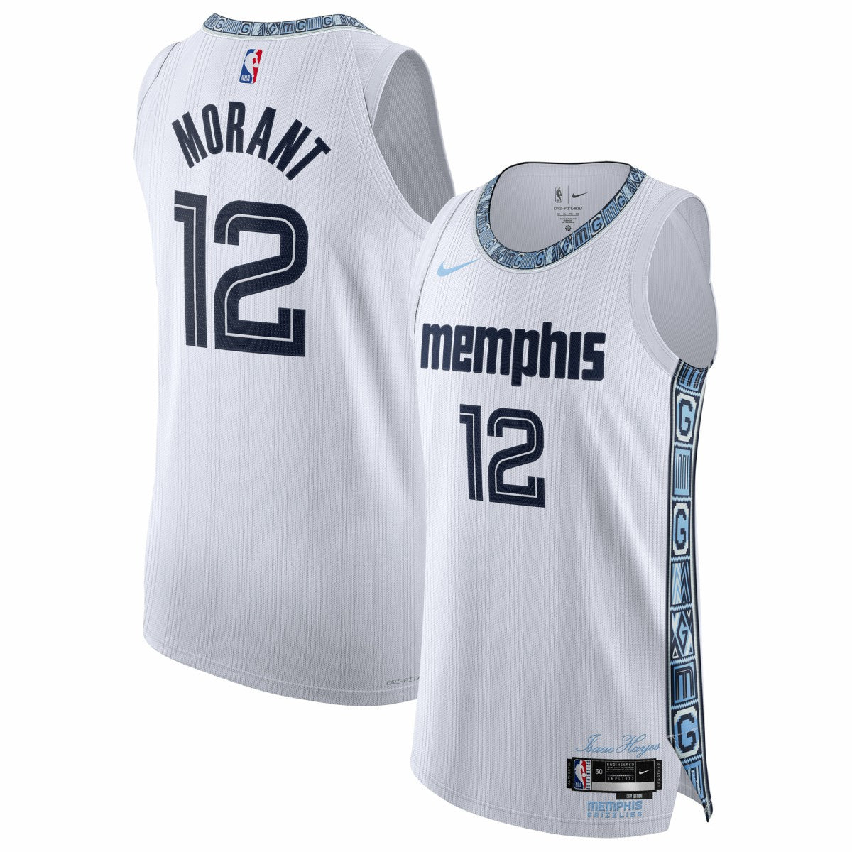 Nike Ja Morant Memphis Grizzlies Unisex 2025/26 Authentic Jersey