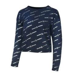 Lauren James Foil Long Sleeve T-Shirt - Dallas Cowboys T-shirts