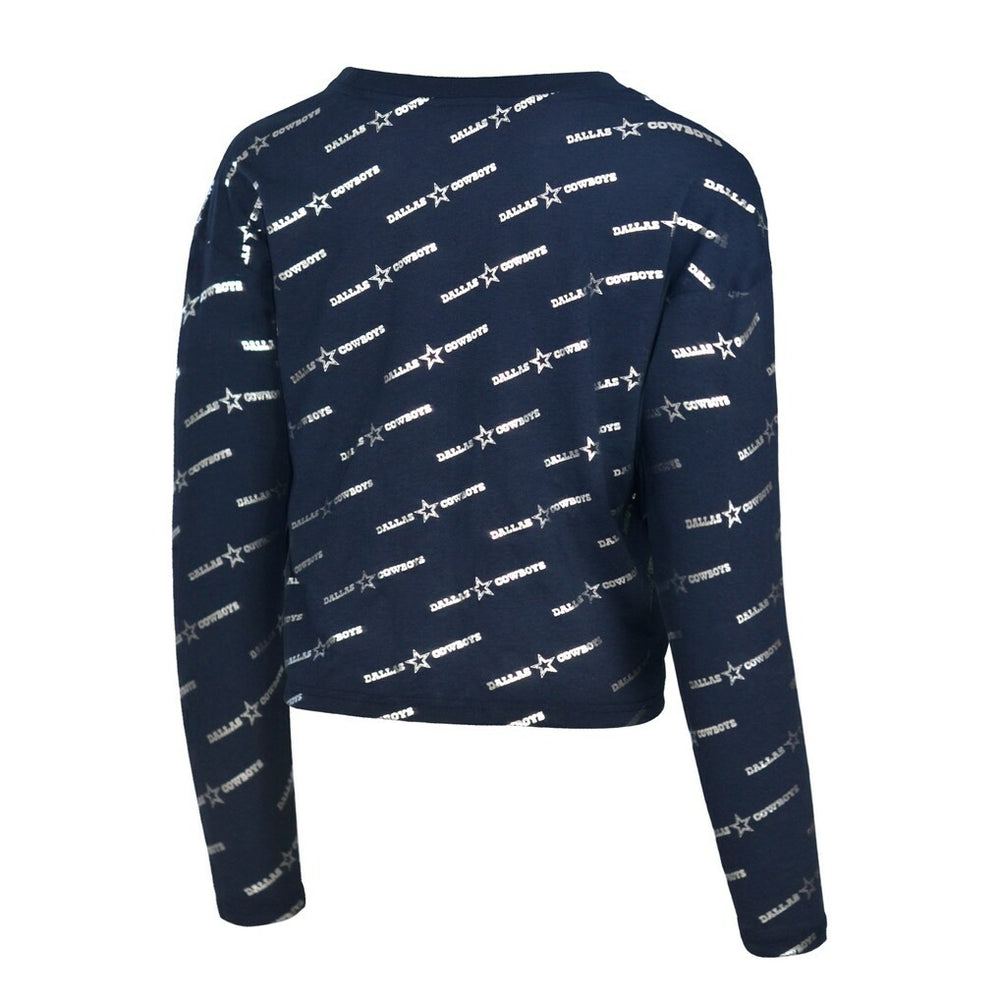 Lauren James Foil Long Sleeve T-Shirt - Dallas Cowboys T-shirts