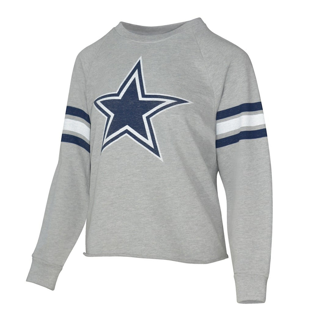 Lauren James Women's Raglan Terry Sweatshirt - Dallas Cowboys Sweatshirts