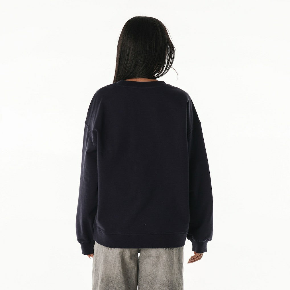 The Wild Collective Women's Rock Crystal Oversized Crewneck Sweatshirt - Dallas Cowboys Sweatshirts