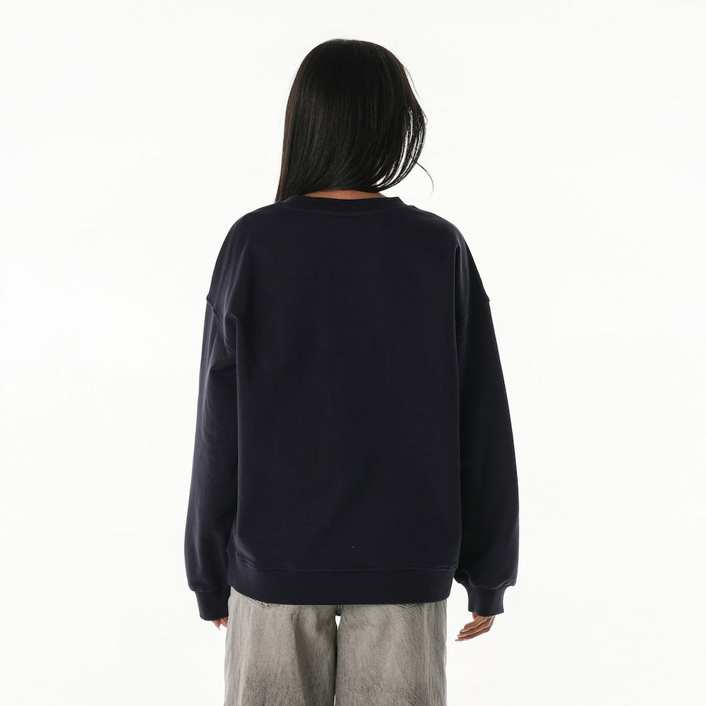 The Wild Collective Women's Rock Crystal Oversized Crewneck Sweatshirt - Dallas Cowboys Sweatshirts