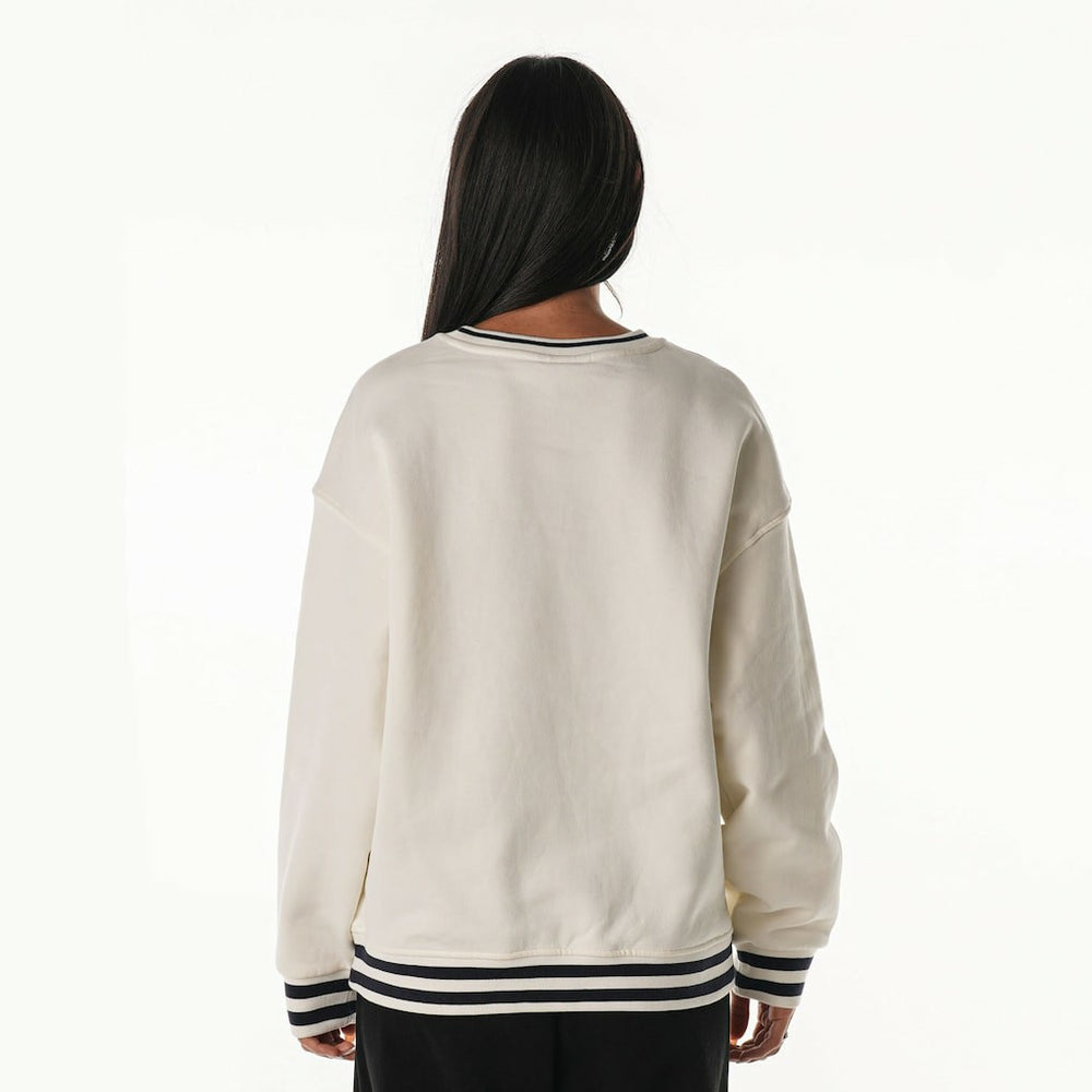 The Wild Collective Women's Oversized Vintage French Terry Sweatshirt - Dallas Cowboys Sweatshirts